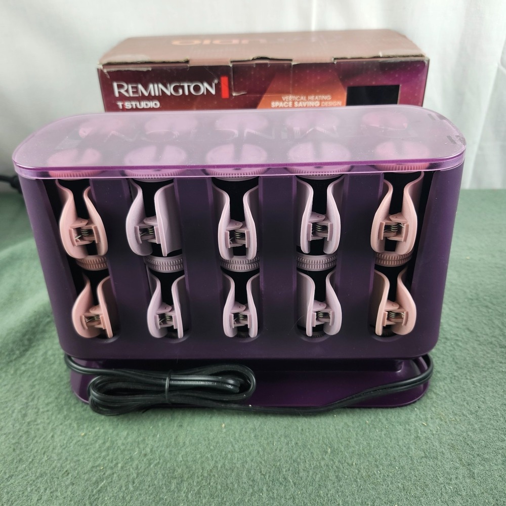 Remington H9100s T-studio Thermaluxe Ceramic Hair Setter - Pink - Picture 4 of 12